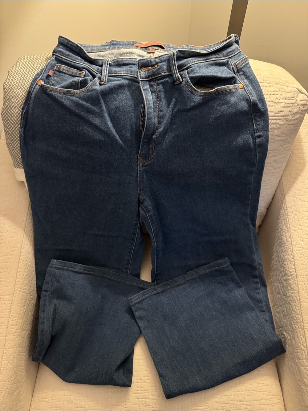 Judy Blue Wide Leg Jeans in Indigo Blue